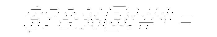 Copyright Mass Driver B.V 255 Font OTHER CHARS