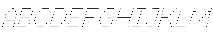 Copyright Mass Driver B.V 255 Font UPPERCASE