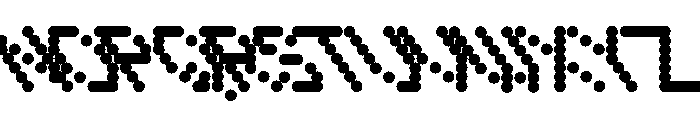 Copyright Mass Driver B.V 256 Font UPPERCASE