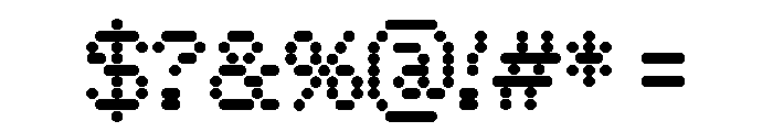 Copyright Mass Driver B.V 257 Font OTHER CHARS