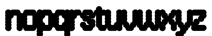 Copyright Mass Driver B.V 258 Font LOWERCASE