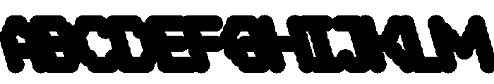 Copyright Mass Driver B.V 260 Font UPPERCASE