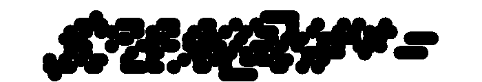 Copyright Mass Driver B.V 262 Font OTHER CHARS