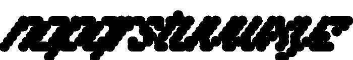 Copyright Mass Driver B.V 262 Font LOWERCASE