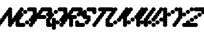 Copyright Mass Driver B.V 263 Font UPPERCASE