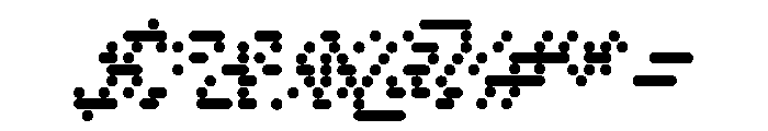Copyright Mass Driver B.V 264 Font OTHER CHARS