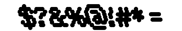 Copyright Mass Driver B.V 265 Font OTHER CHARS