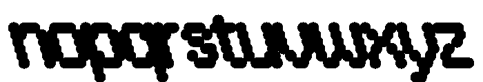 Copyright Mass Driver B.V 265 Font LOWERCASE