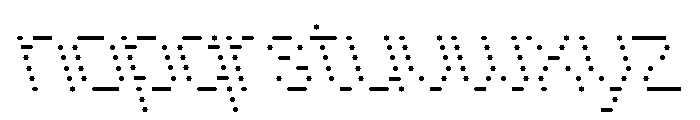 Copyright Mass Driver B.V 266 Font LOWERCASE