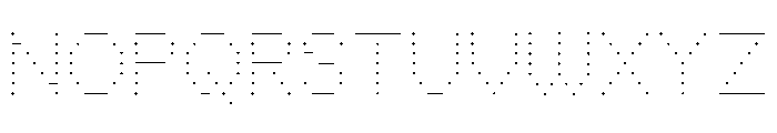 Copyright Mass Driver B.V 267 Font UPPERCASE
