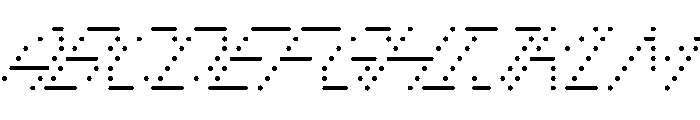 Copyright Mass Driver B.V 268 Font UPPERCASE