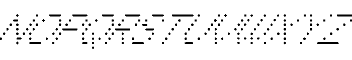 Copyright Mass Driver B.V 268 Font UPPERCASE