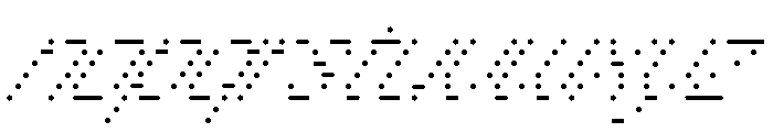 Copyright Mass Driver B.V 268 Font LOWERCASE