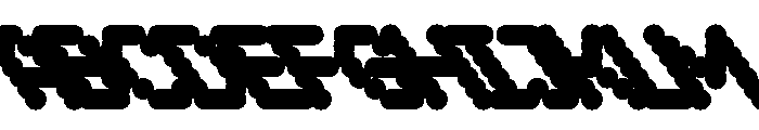Copyright Mass Driver B.V 269 Font UPPERCASE