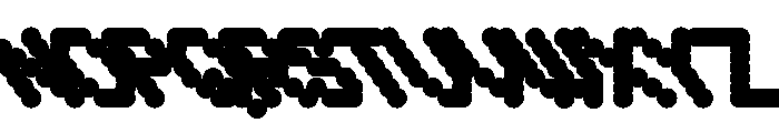 Copyright Mass Driver B.V 269 Font UPPERCASE