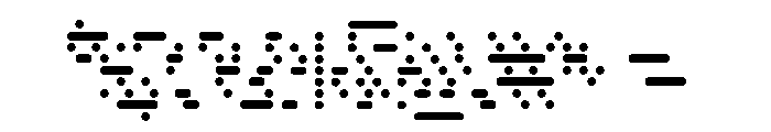 Copyright Mass Driver B.V 270 Font OTHER CHARS