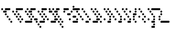 Copyright Mass Driver B.V 270 Font LOWERCASE