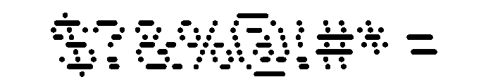 Copyright Mass Driver B.V 273 Font OTHER CHARS