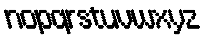 Copyright Mass Driver B.V 274 Font LOWERCASE