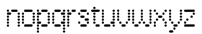 Copyright Mass Driver B.V 275 Font LOWERCASE