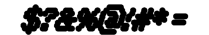 Copyright Mass Driver B.V 276 Font OTHER CHARS