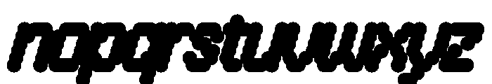 Copyright Mass Driver B.V 276 Font LOWERCASE