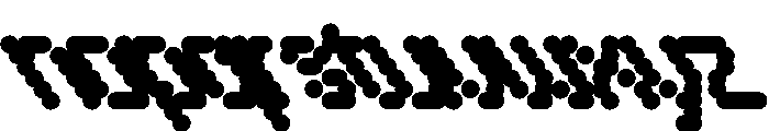 Copyright Mass Driver B.V 277 Font LOWERCASE
