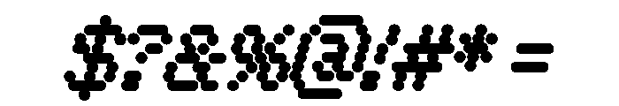Copyright Mass Driver B.V 280 Font OTHER CHARS