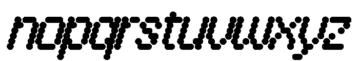 Copyright Mass Driver B.V 280 Font LOWERCASE