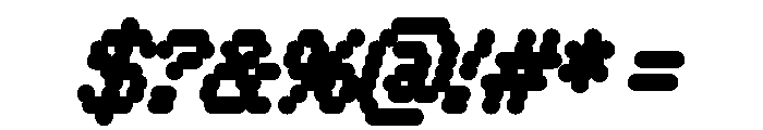 Copyright Mass Driver B.V 281 Font OTHER CHARS