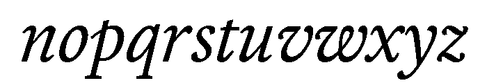 Copyright Mass Driver B.V 317 Font LOWERCASE