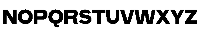 Copyright Mass Driver B.V Font UPPERCASE