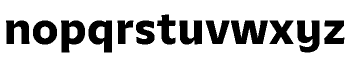 CormacNeue Bold Font LOWERCASE