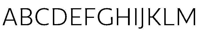 CormacNeue ExtraLight Font UPPERCASE