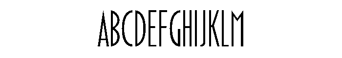 Cornelius Light Font UPPERCASE