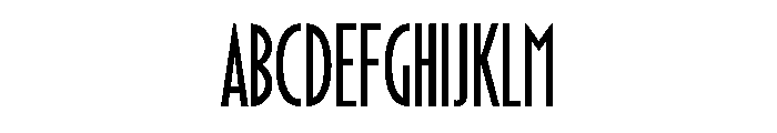 Cornelius Medium Font UPPERCASE
