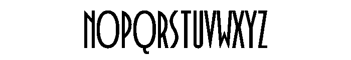 Cornelius Medium Font UPPERCASE