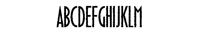 CorneliusRough Medium Font UPPERCASE