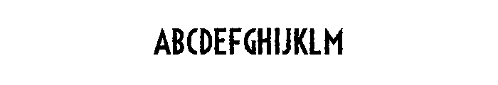 CorneliusRough Medium FONT