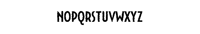 CorneliusRough Medium Font LOWERCASE