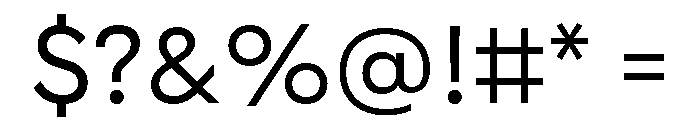 CorsaGrotesk Normal Font OTHER CHARS