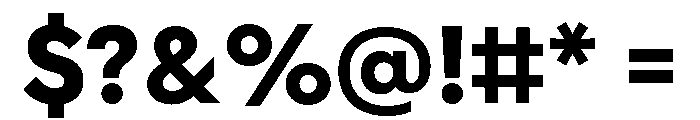 CorsaGrotesk XBold Font OTHER CHARS