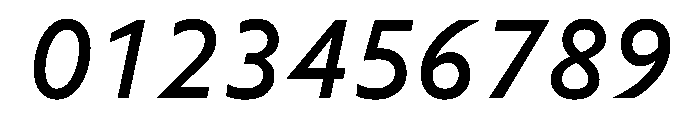 Cosimo Italic Font OTHER CHARS
