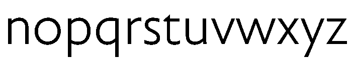 Cosimo Light Font LOWERCASE