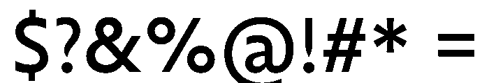Cosimo Font OTHER CHARS