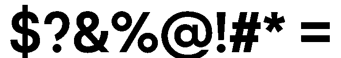 Cosmica Bold Font OTHER CHARS