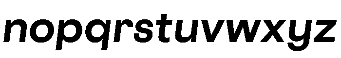 Cosmica BoldItalic Font LOWERCASE