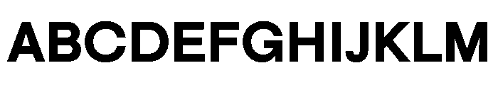 Cosmica Extrabold Font UPPERCASE