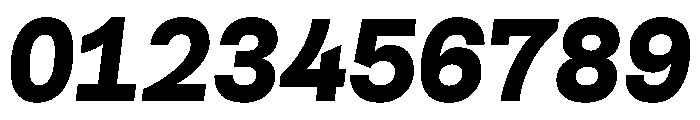 Cosmica HeavyItalic Font OTHER CHARS