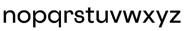 Cosmica Medium Font LOWERCASE